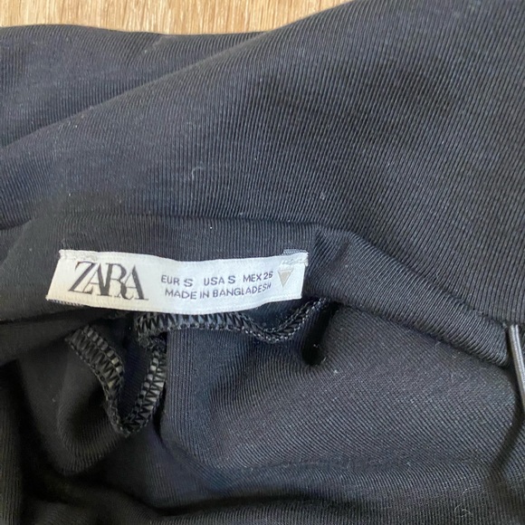 Zara Black Mini Dress - Picture 4 of 7